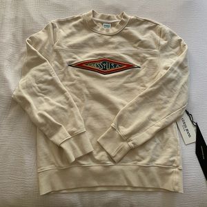 Guess Cream Sweatshirt with Logo